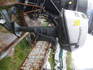 lot 44 image: Johnson 3 Hp Outboard
