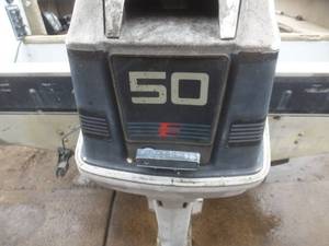 lot 116 image: Evinrude 50 Hp Outboard