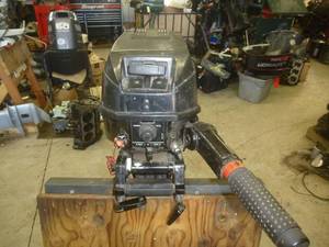 lot 128 image: Sears Game Fisher Outboard Motor