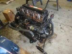 lot 134 image: Merc Cruiser 165 Hp Inboard