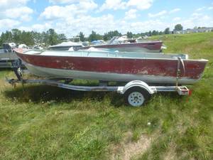 lot 19 image: 1970 Lund 18 Aluminum Boat
