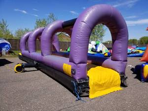 lot 5 image: 8 X 40 Single Lane Slip and Slide with Pool