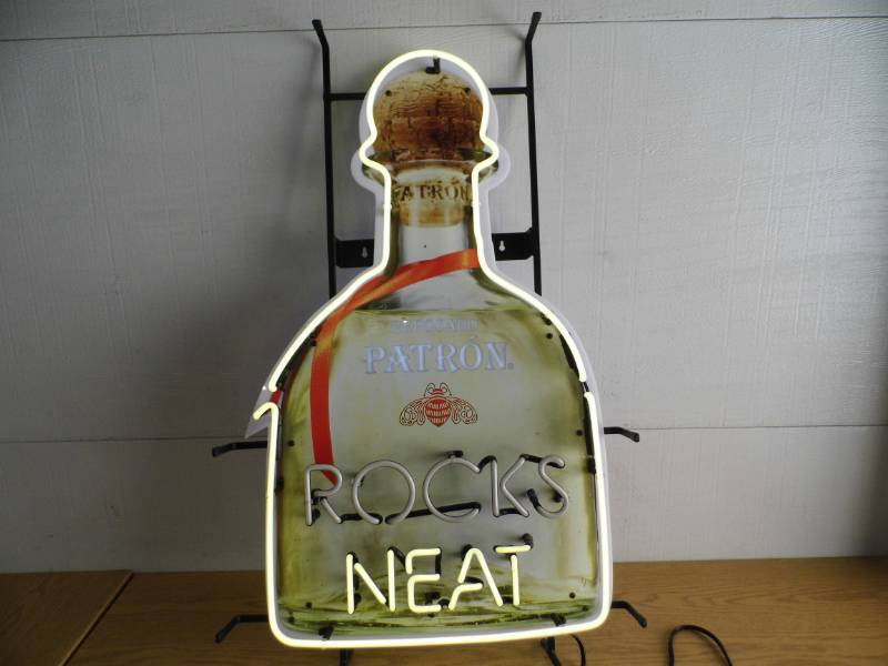 patron light up sign