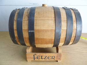 Wooden Keg on Stand