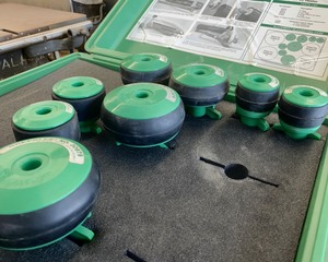 lot 11A image: Greenlee 2-4 859-4 PVC Plug Set