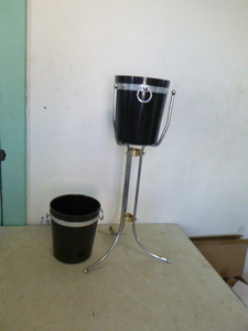 lot 58 image: Champagne Stand and 2 Ice Buckets