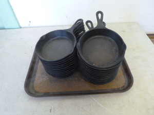 lot 66 image: 23 Cast Iron Skillets