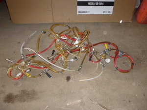 lot 14 image: Lot of Beer Keg Tap Heads