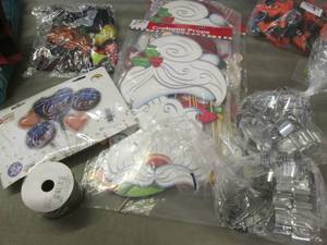 lot 53 image: Cookie Cutters, Mylar Balloons, Cos...