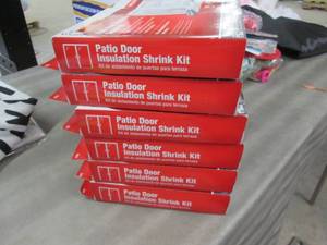 lot 56 image: 6 Frost King 84x110 Clear Plastic P...