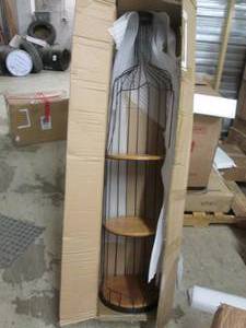lot 86 image: Wine Bottle Shelf open box, slight ...