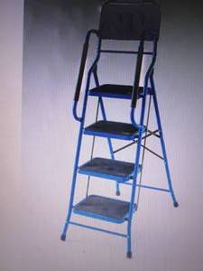 lot 102 image: 4-Step Safety Ladder open box Retai...
