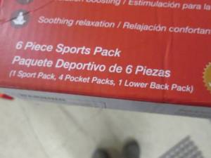 lot 108 image: 2-  Body Comfort 6 pc Sports Pack R...