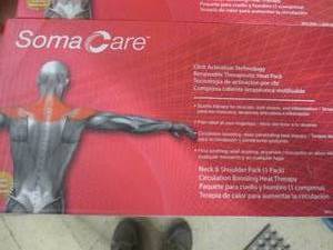 lot 112 image: 2- Soma Care Neck and Shoulder Pack...