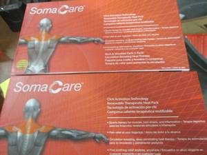 lot 113 image: 2- Soma Care Neck and Shoulder Pack...