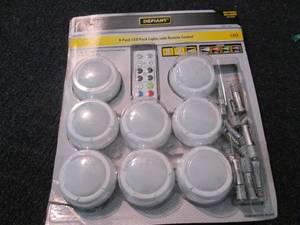 lot 194 image: Defiant LED 30 Lumen Puck Lights wi...