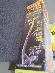 lot 218 image: Ryobi ONE 18-Volt Lithium-Ion Elec...