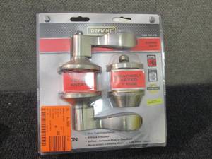 lot 234 image: Defiant Naples Satin Nickel Combo P...