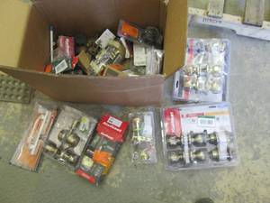 lot 255 image: Box of Assorted Open Box Entry prod...