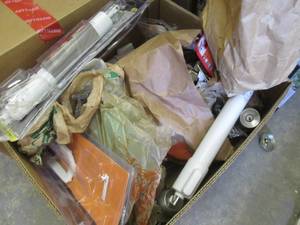 lot 260 image: Box of Assorted Open Box Entry prod...