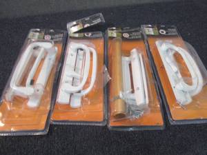 lot 261 image: 4 Open Pkg Patio Door Handles...