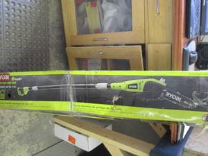lot 271 image: Ryobi 8 in. 6 Amp Pole Saw open box...