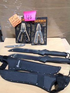 lot 46 image: Assorted lof of Gerber Items
