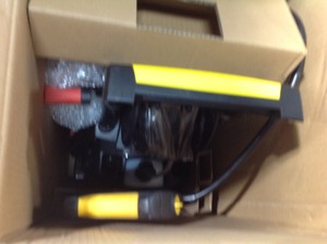 lot 78 image: Stanley 2,000 PSI 1.4 GPM Electric Pressure Washer With 30 ft. Working Hose Reel, Detergent Tank not used