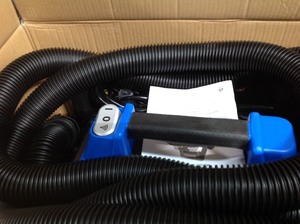 lot 99 image: Vacmaster Wall Mountable WetDry Garage Vac with Remote Control, 5 Gallon, 5 HP Not used