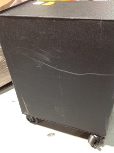 lot 90 image: Husky 27 in. W 5-Drawer Rolling Cabinet Tool Box Chest in Textured Black Locked no key review pictures