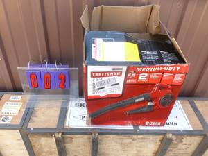 lot 2 image: Craftsman 2 cycle Blower. Appears new in box. As shown.
