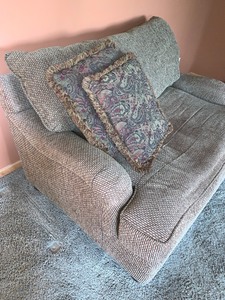 Upholstered Small Sofa Love Seat