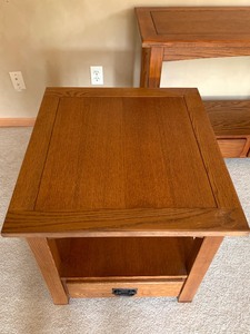 Lot of Three Matching Accent Tables