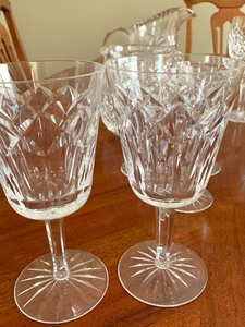 Waterford Glassware and Cut Glass Pitcher