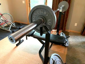 Weight Bench and Weights