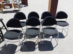 7-Stacking Waiting Room Chairs