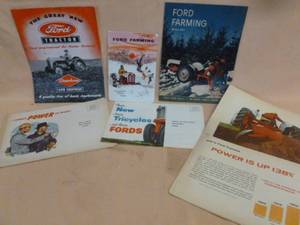 lot 155 image: Vintage Ford Tractor Publications