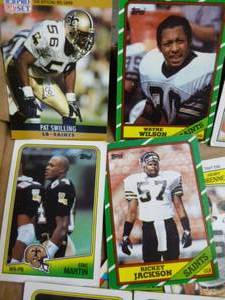 lot 250 image: Football Sports Cards