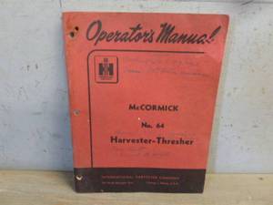 lot 255 image: Vintage Manual
