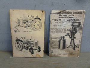 lot 256 image: Vintage Manuals