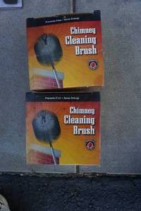 lot 32 image: 2 - Meecos Red Devil Brand Chimney Block Cleaning Brushes With Replacement Gasketing Rope