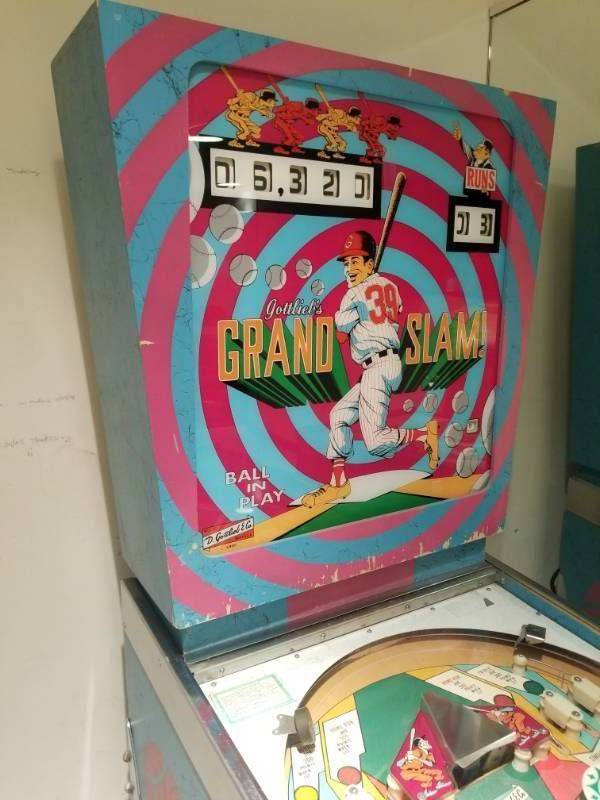 gottlieb grand slam pinball machine