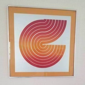 lot 48 image: 70s Retro Signed Numbered Print Hot Line