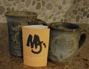lot 62 image: Mel Jacobsen Master Pottery Mugs