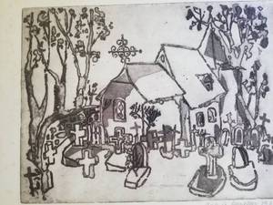 lot 55 image: Gertrud Mueller Signed Art Totenmaar