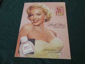 lot 111 image: Marilyn Monroe Metal Sign See Phot...