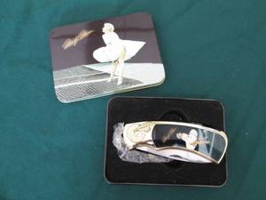 lot 143 image: Marilyn Monroe Collectable Knife In...