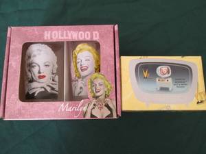 lot 147 image: Marilyn Monroe Salt & Pepper Shaker...