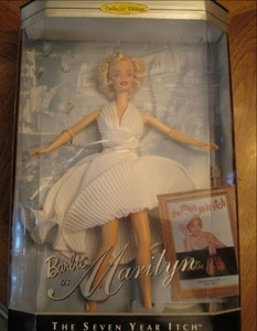 lot 81 image: Barbie Collectable of Marilyn Monro...