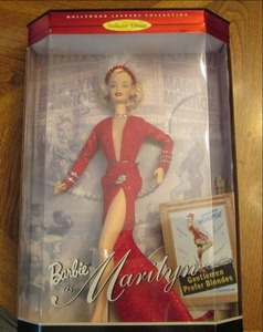 lot 82 image: Barbie Collectable of Marilyn Monro...